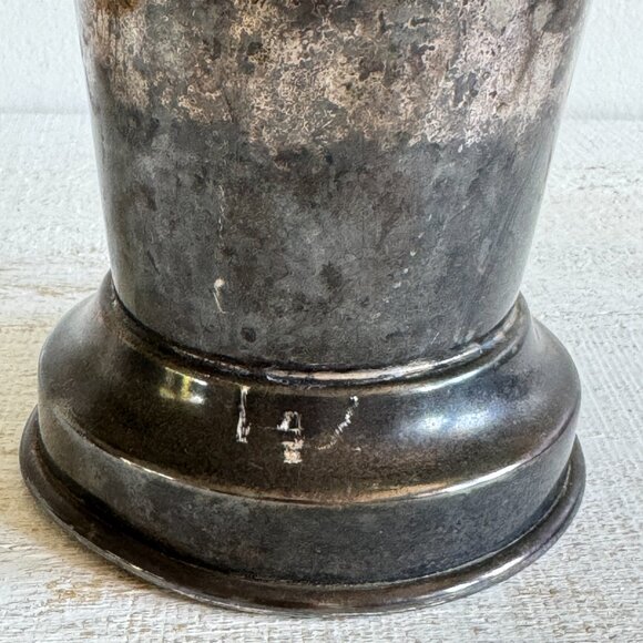 Vintage Large Silver Victorian Water Pitcher - Picture 5 of 10